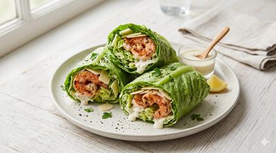 Shrimp Caesar Wrap