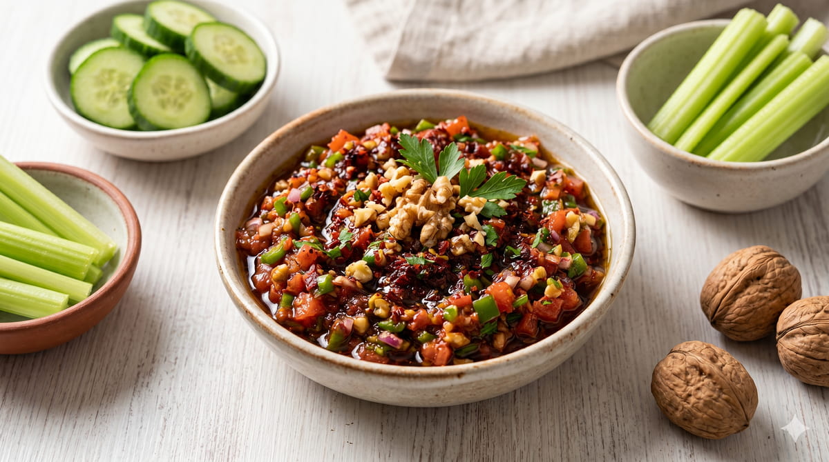 Spicy Turkish Salsa - Acili Ezme