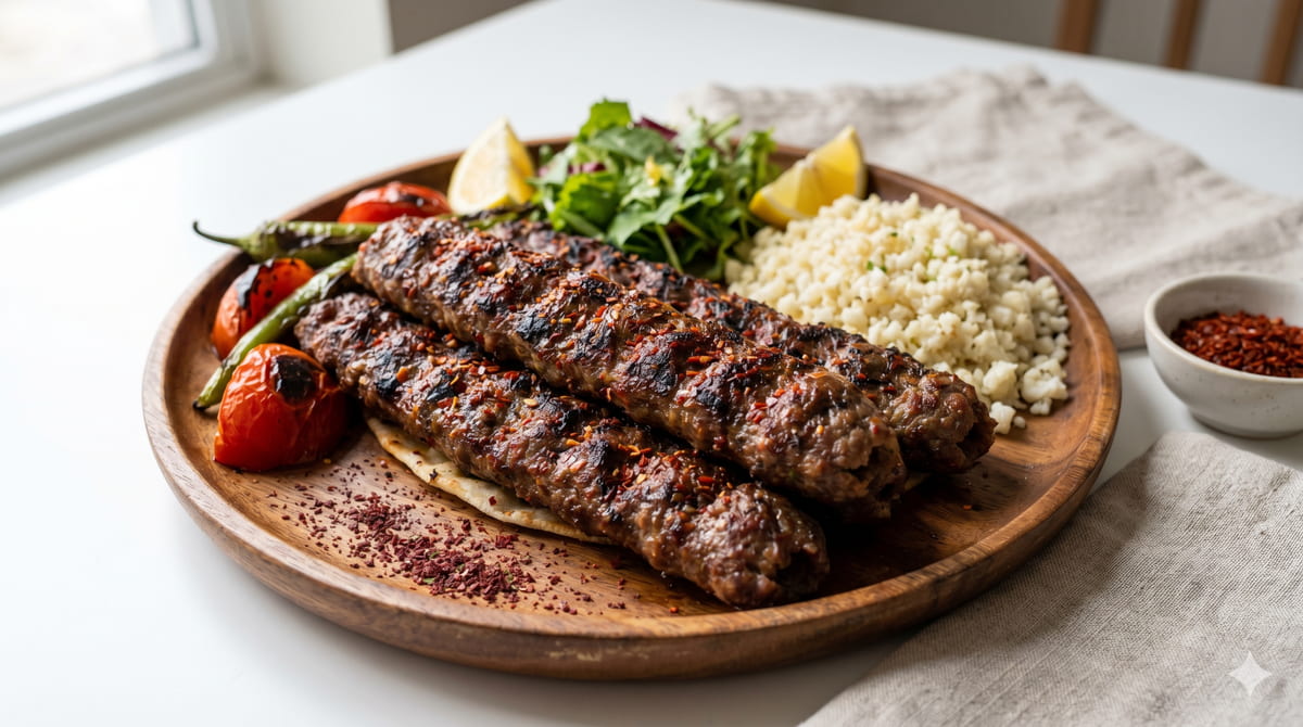 Keto Adana Kebab