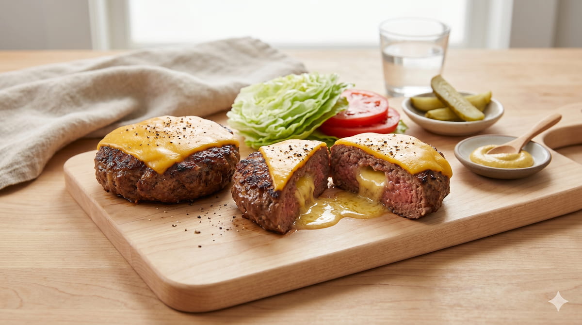 Keto Butter Burgers