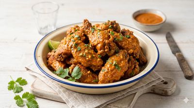 Keto Butter Chicken Wings