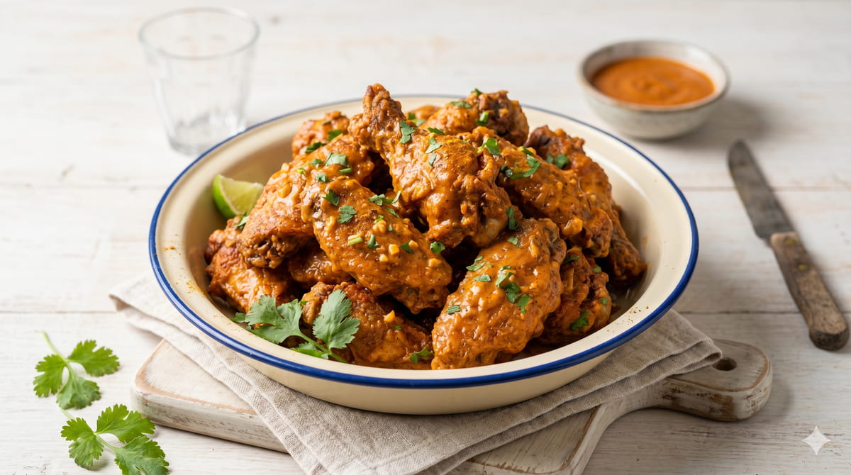 Keto Butter Chicken Wings