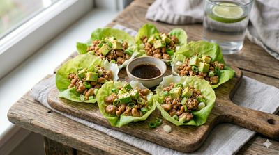 Chicken & Avocado Lettuce Wraps