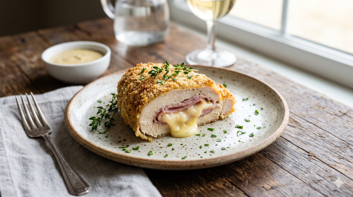 Keto Chicken Cordon Bleu