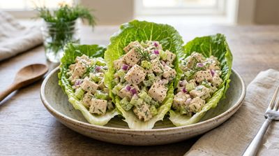 Keto Chicken Salad with Creamy Dressing