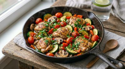 Chicken & Vegetable Skillet