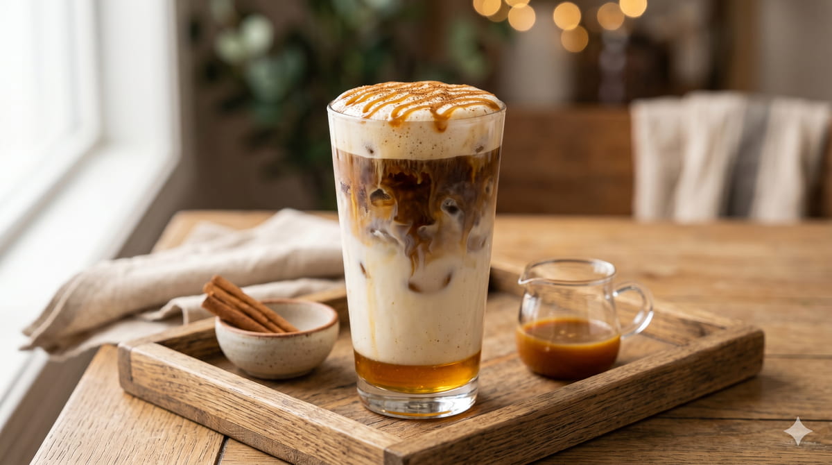 Cinnamon Caramel Macchiato