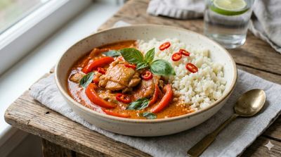 Keto Coconut Chicken Curry