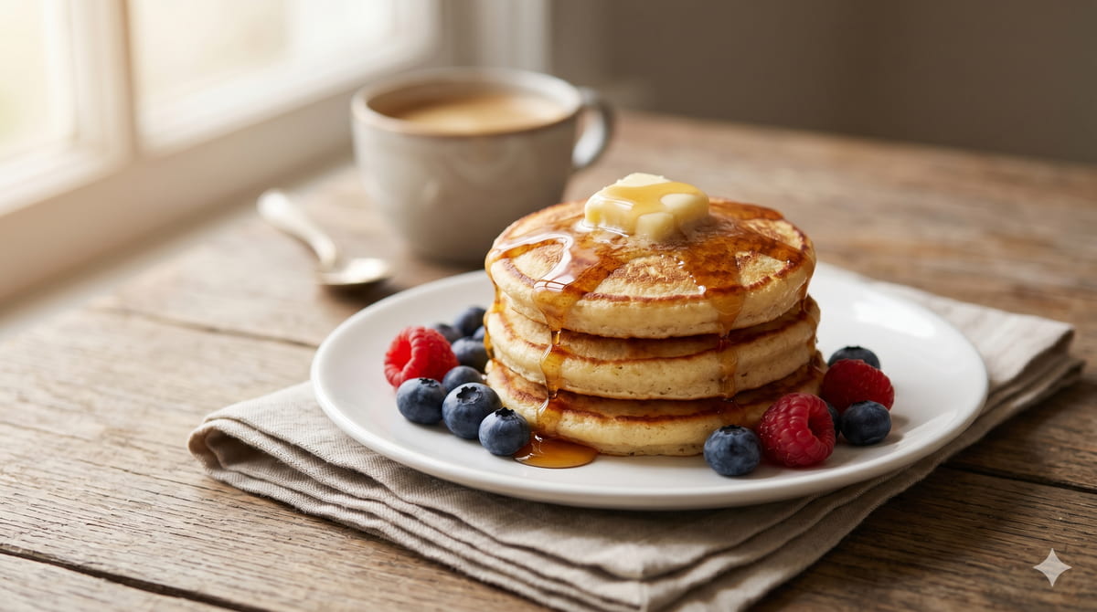Simple Keto Coconut Flour Pancakes