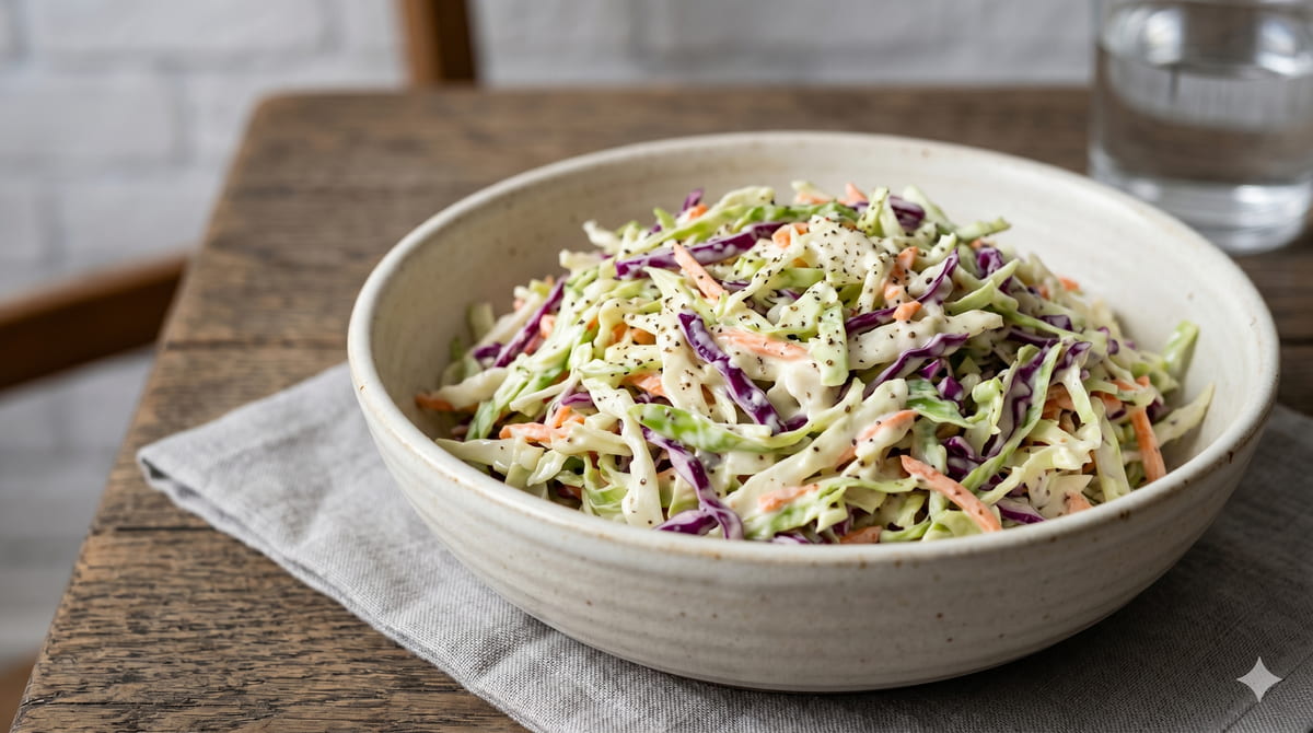 Creamy Keto Coleslaw