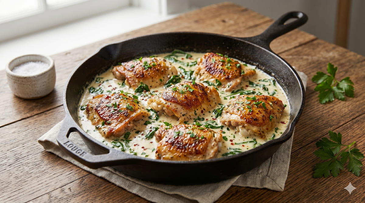 Creamy Garlic Parmesan Chicken