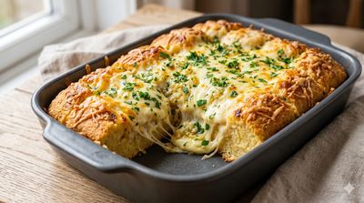 Keto Garlic Cheese Bread