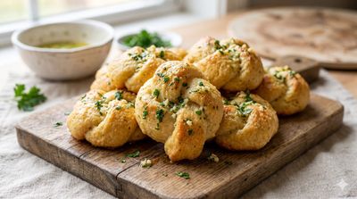 Keto Garlic Knots