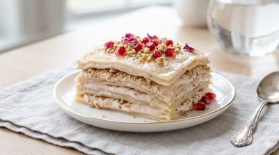 Rose Milk Pudding