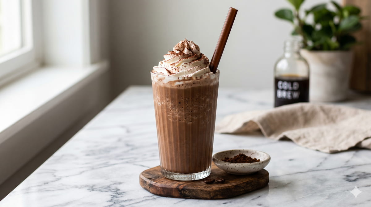 Keto Iced Mocha Frappé