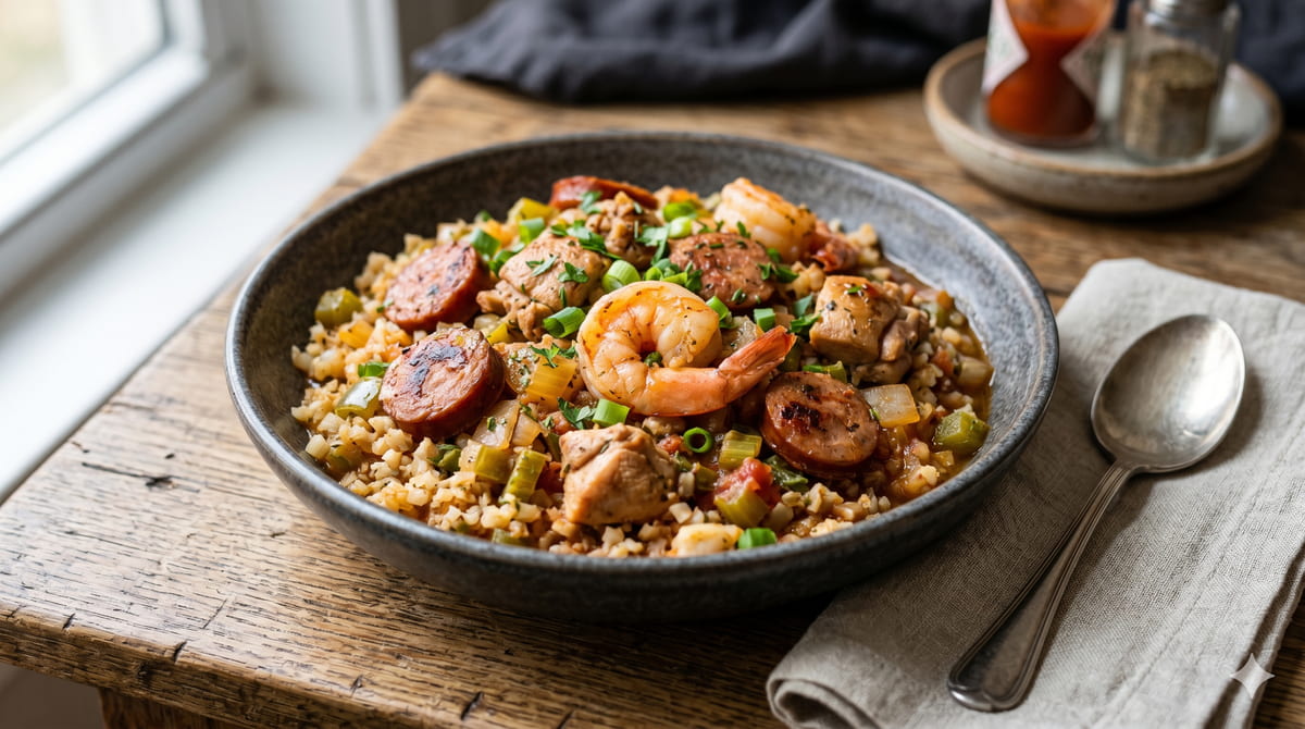 Keto Jambalaya