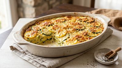 Keto Zucchini Gratin