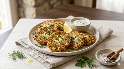 Crispy Zucchini Fritters