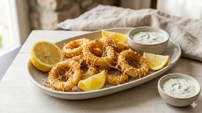 Keto Fried Calamari