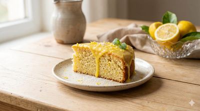 Keto Limonlu Pasta (Lemon Cake)
