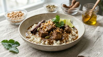 Keto Massaman Beef Curry