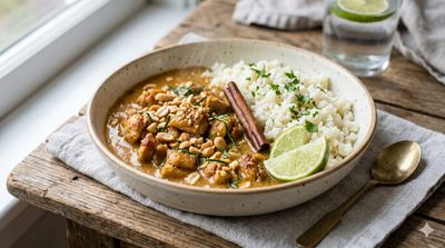 Keto Massaman Chicken Curry