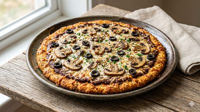 Keto Mushroom Supremo Pizza