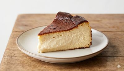 Keto San Sebastian Cheesecake