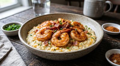 Keto Shrimp and Grits