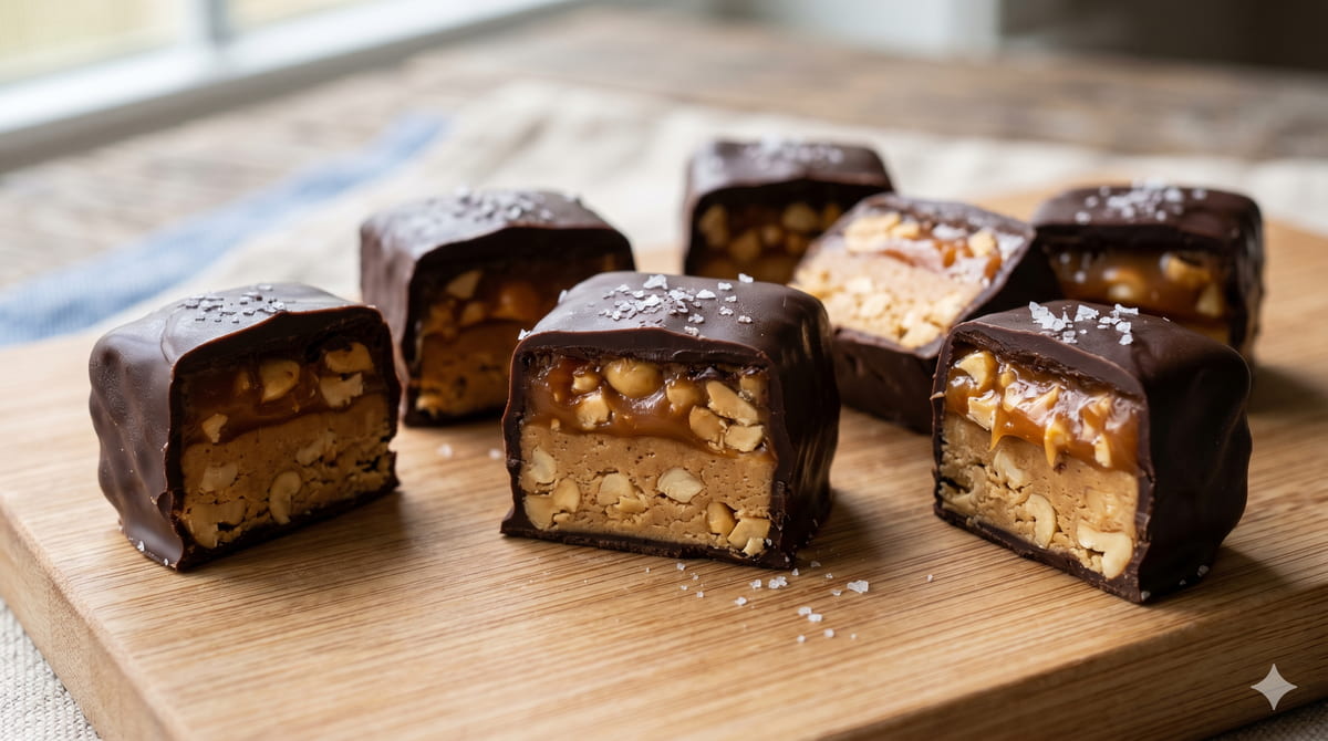 Keto Snickers Bites