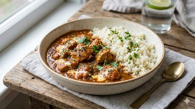 Keto Spicy Tomato Chicken Curry