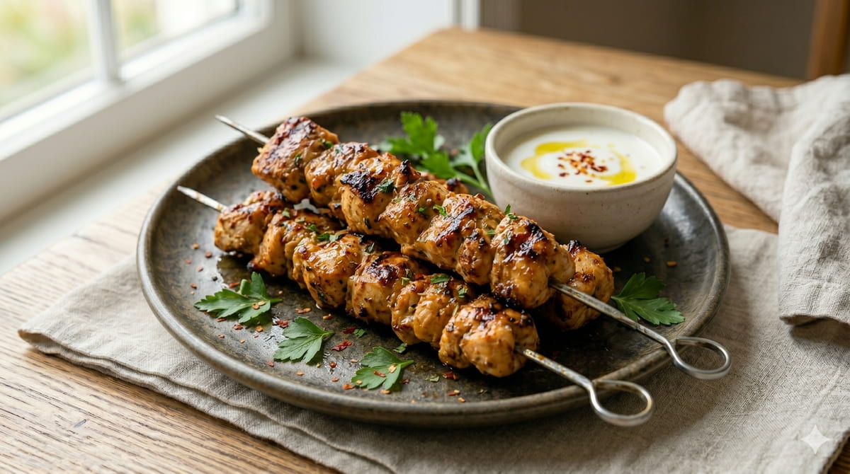 Grilled Chicken Skewers