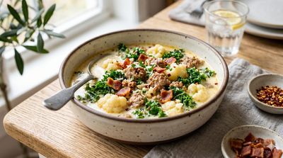 Keto Tuscan Soup (Zuppa Toscana)