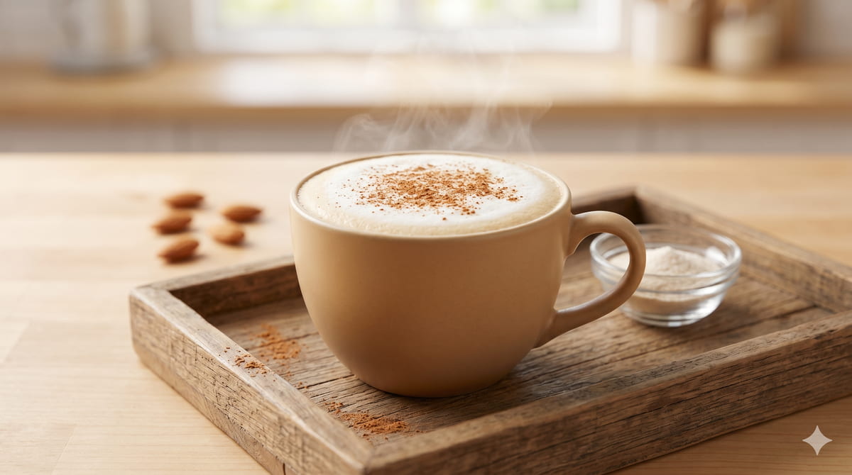 Keto Vanilla Almond Latte
