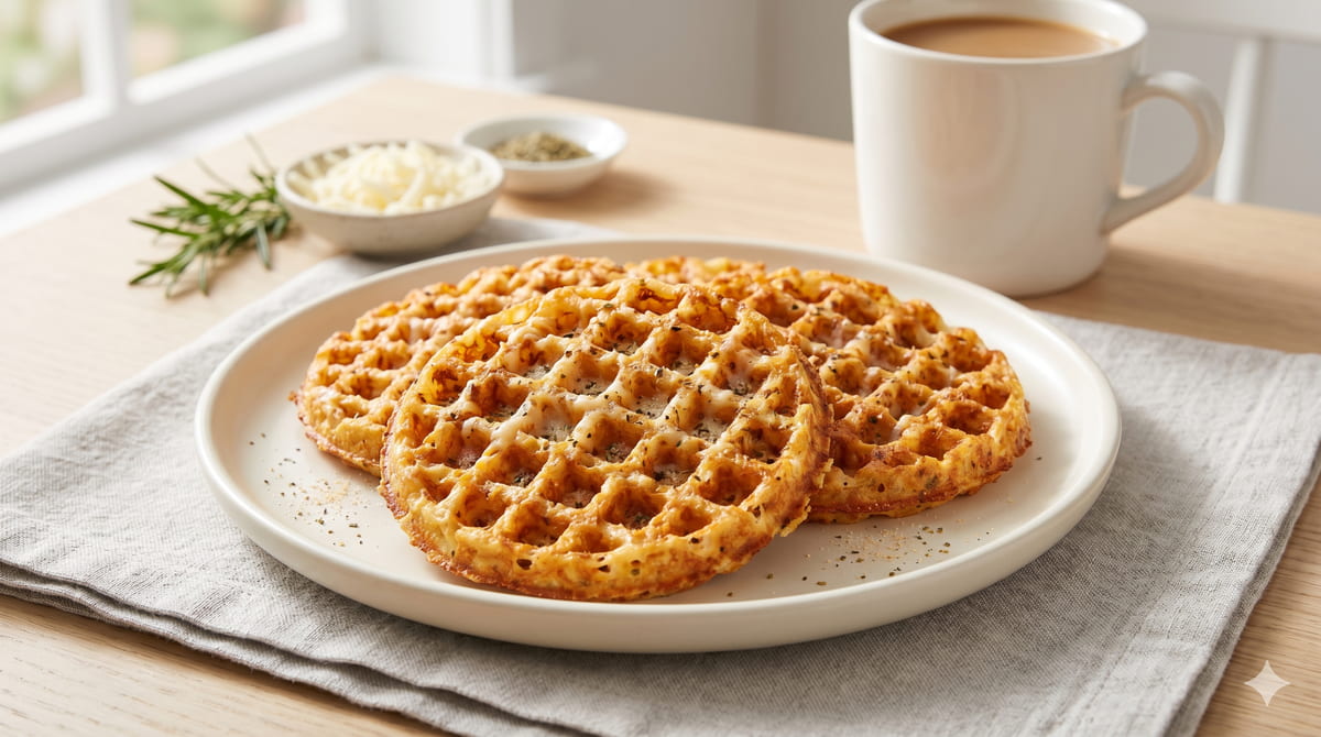 Savory Keto Chaffles