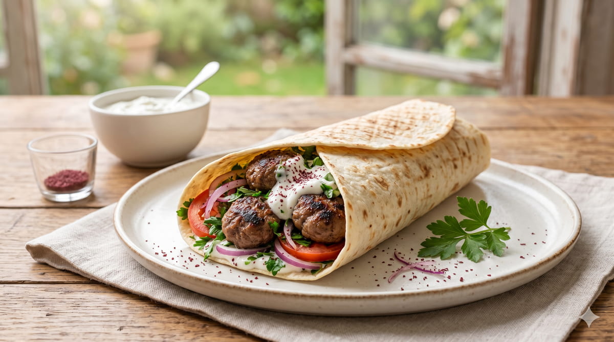 Kofte Wrap