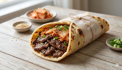 Korean Bulgogi Wrap