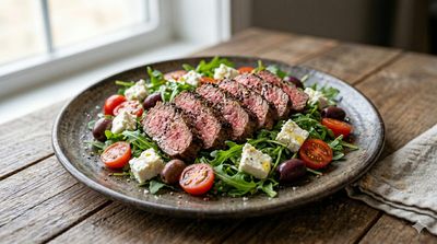 Mediterranean Beef Tenderloin Salad