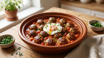 Moroccan Spiced Meatballs in Tomato Sauce
