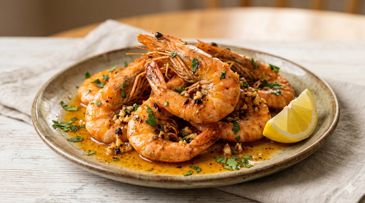 North Shore Garlic Shrimp