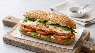 Oven Roasted Chicken Keto Sub
