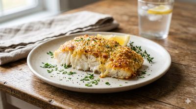 Parmesan Baked Cod