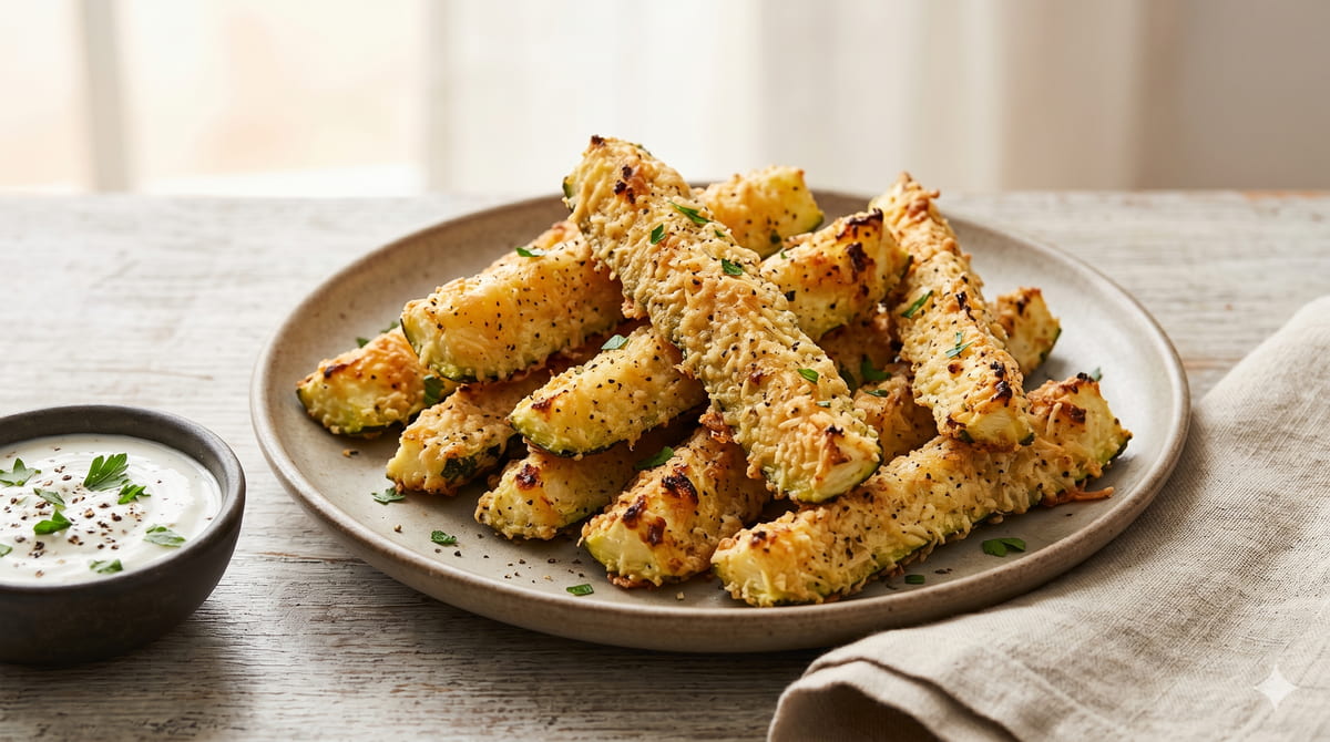 Parmesan Zucchini Sticks
