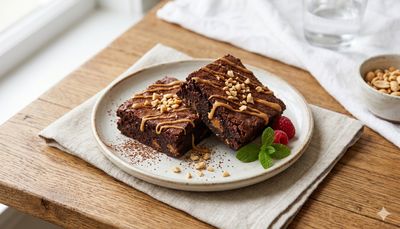 Peanut Butter Protein Brownies