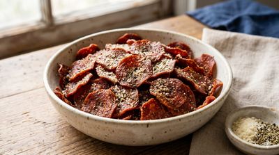 Pepperoni Pasta Chips