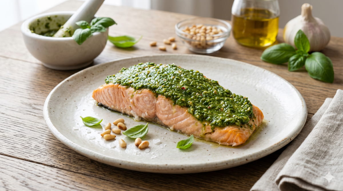 Pesto Salmon