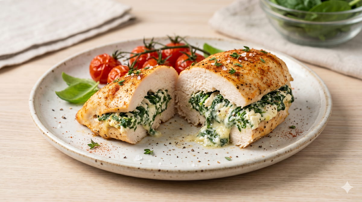 Cheese-Stuffed Chicken Breast