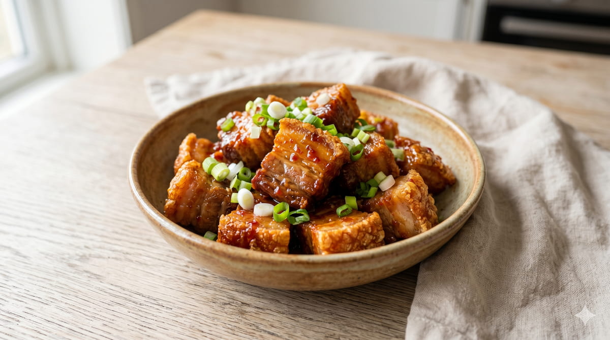 Crispy Pork Belly Bites