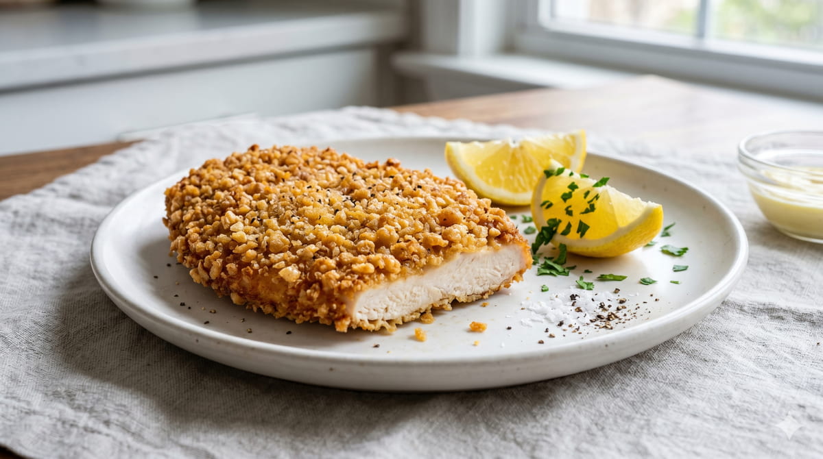 Pork Rind Chicken Schnitzel