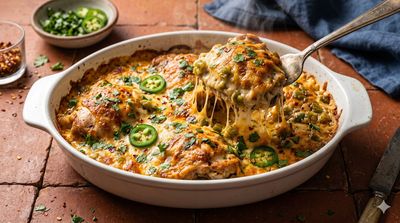 Queso Chicken Bake
